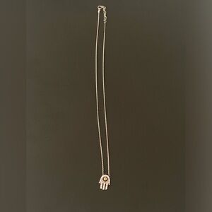 Gold Hamsa Pendant Necklace